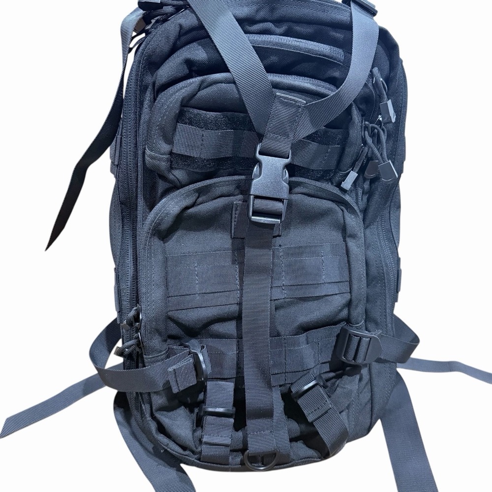 Condor Black Tactical Backpack MOLLE 3 Day Assault Pack Hiking Bug Out EDC